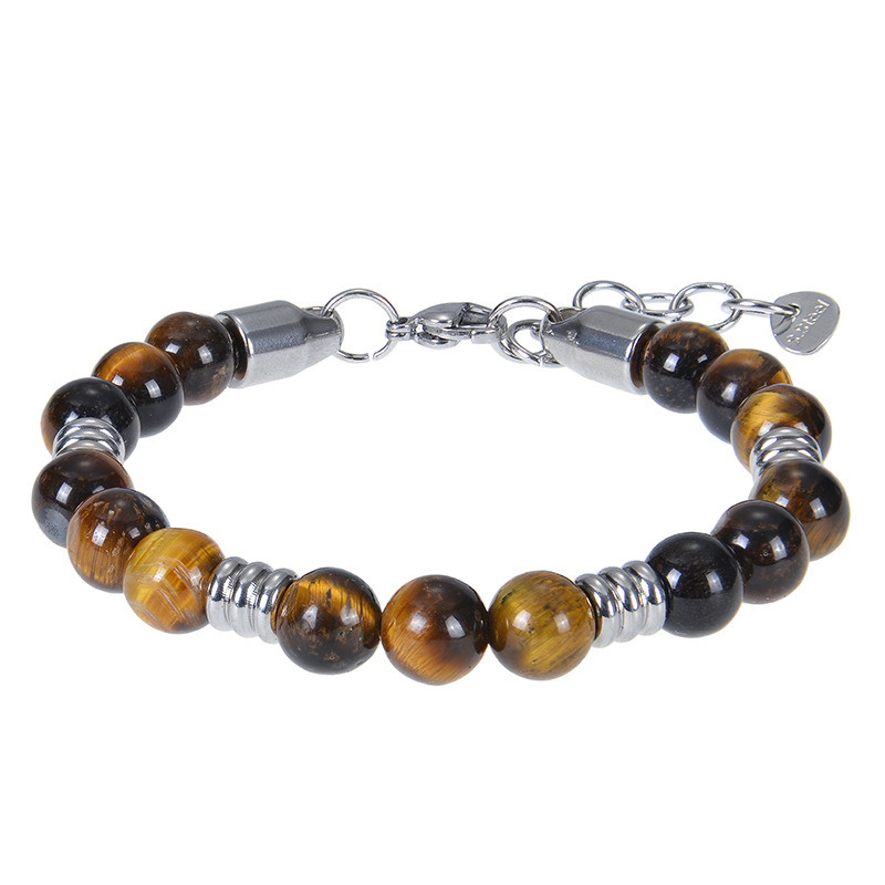 2:Yellow tiger eye bracelet