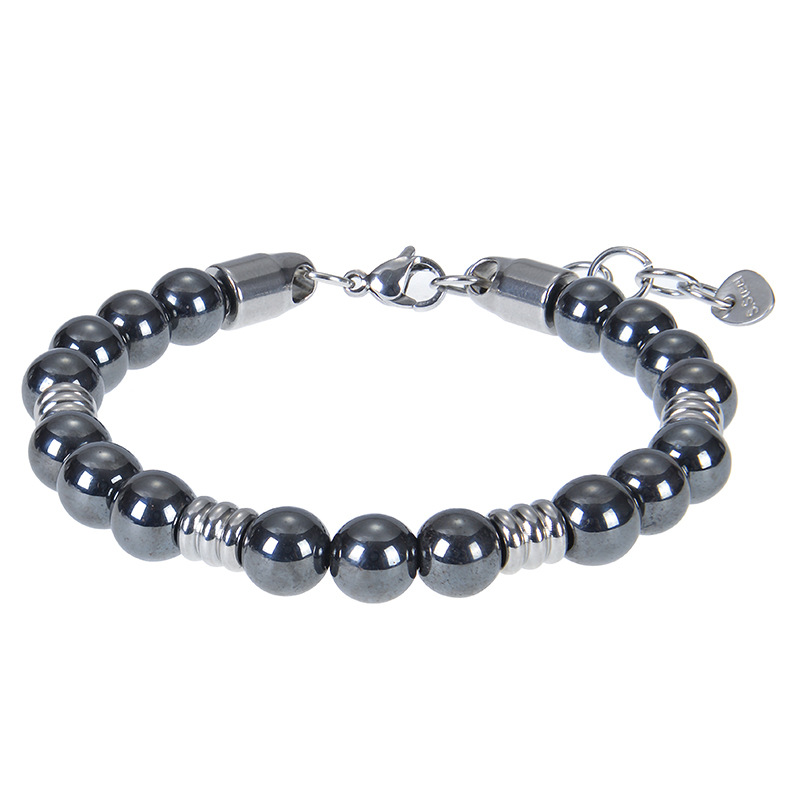 6:Black gallstone bracelet