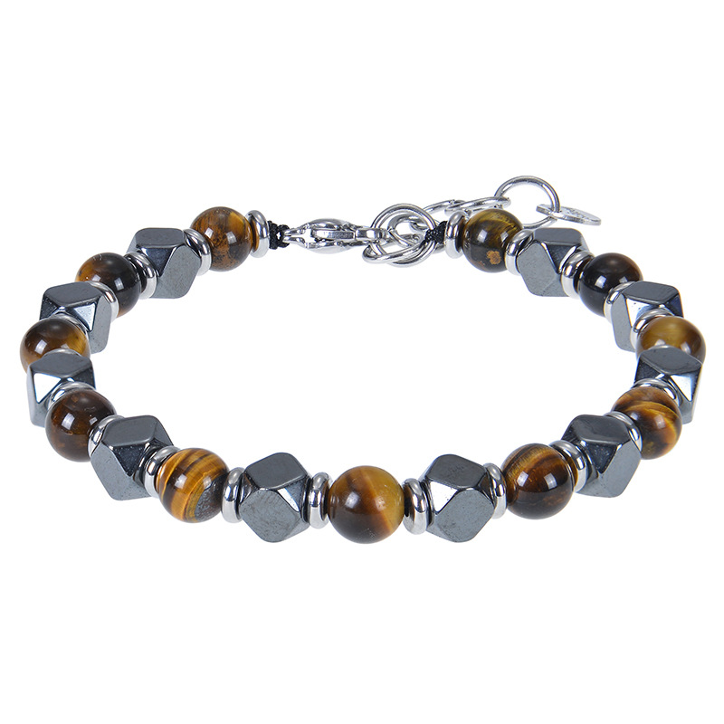 6:Yellow tiger eye bracelet