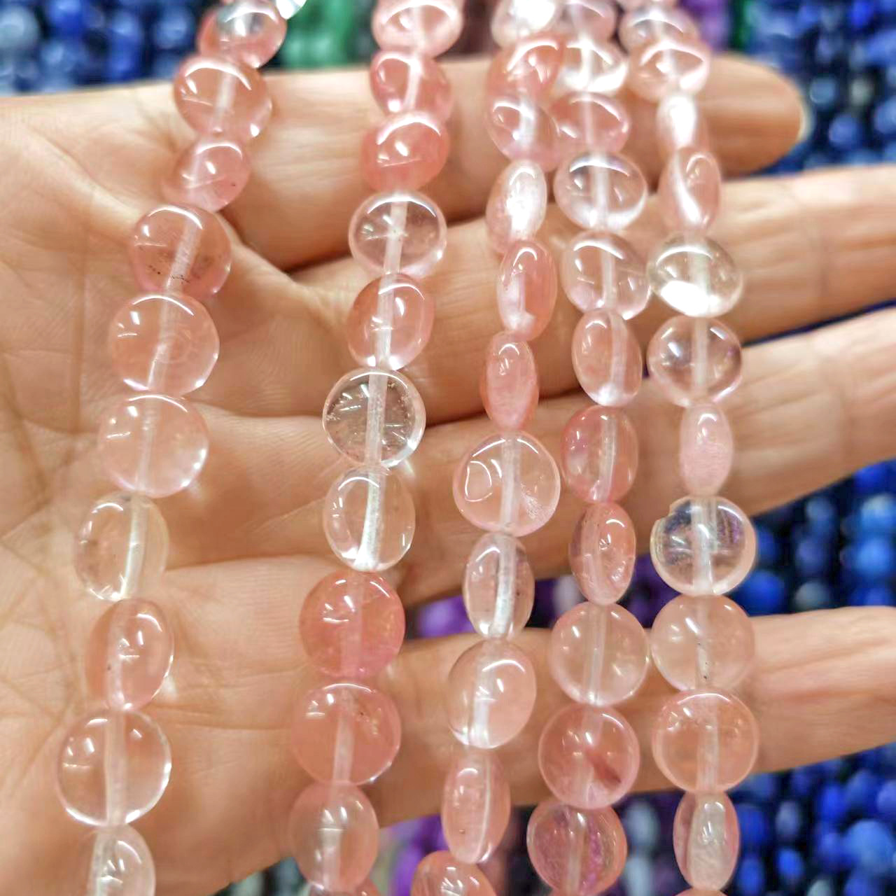 Watermelon Crystal 8mm/strand 45 pieces