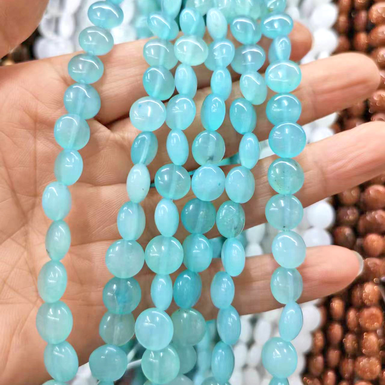 ​Amazonite​ 8mm/strand 45 pieces