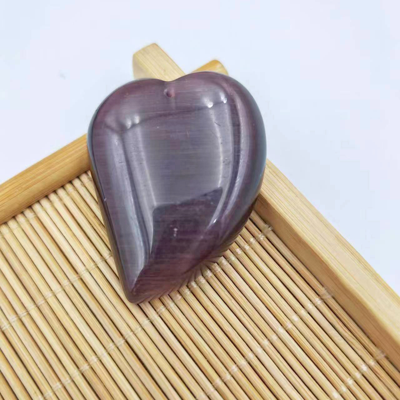 5:Purple crooked heart 34 * 44mm