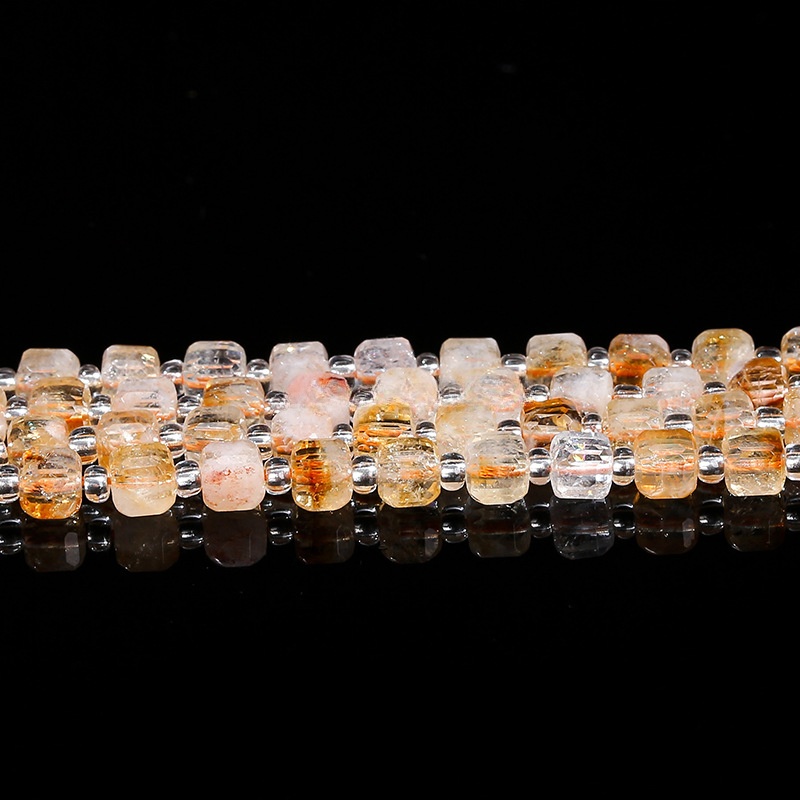 Natural citrine 6-7mm/37pcs