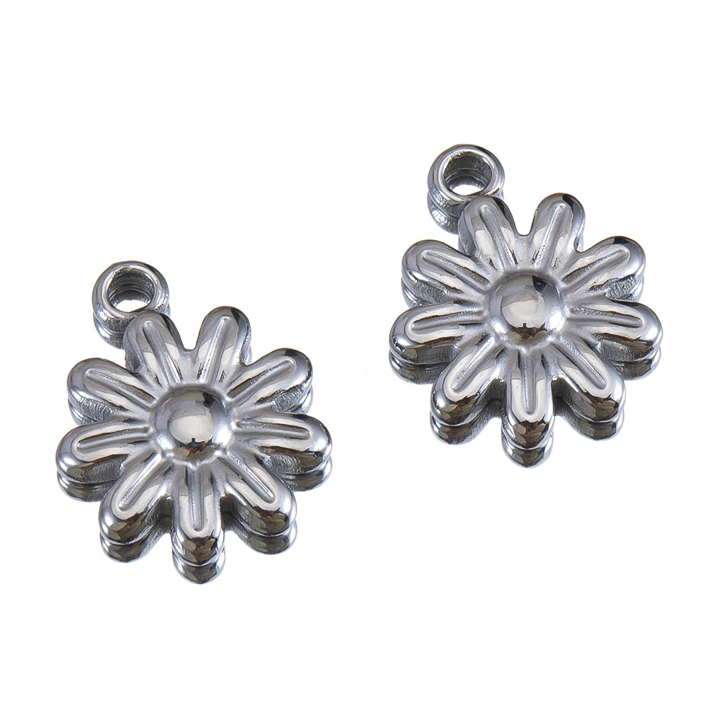 Small flower-steel color