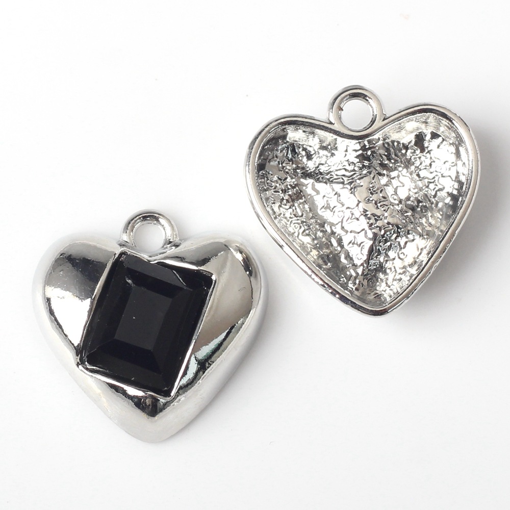 4:Black Diamond with silver background