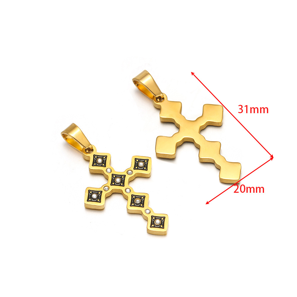 6:20*31mm point drill black oil dripping cross clip 5*10mm melon seed buckle