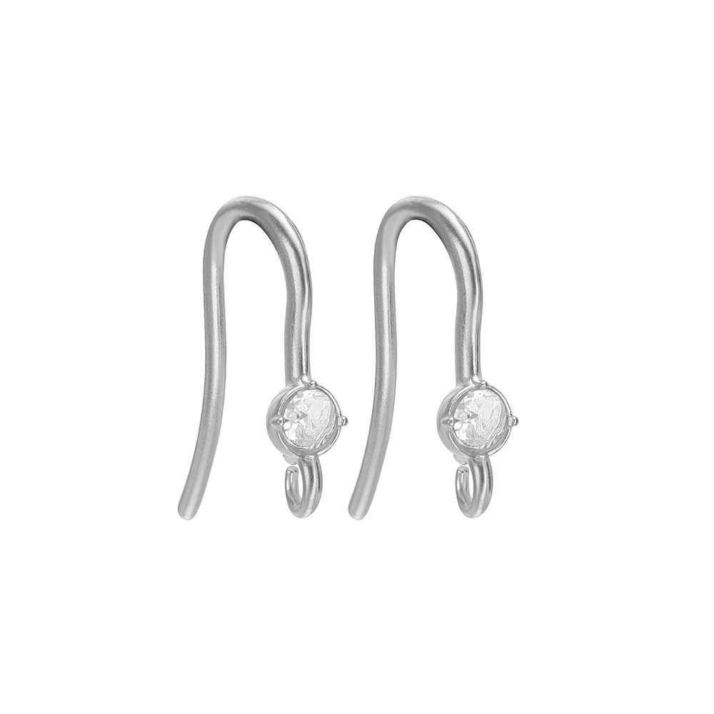 11.5*14mm ear hook dot round drill with 1.5mm hole