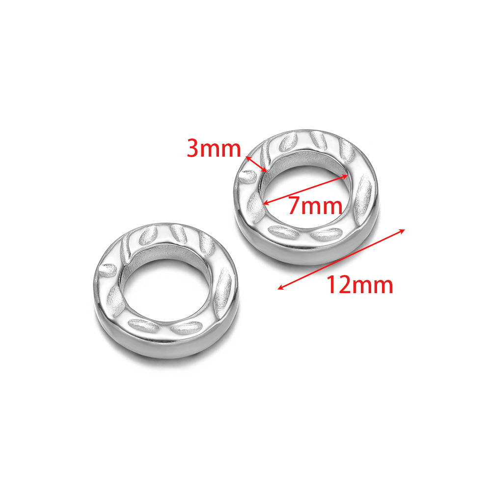 5:12mm hydraulic ring 3mm wire diameter 7mm steel color