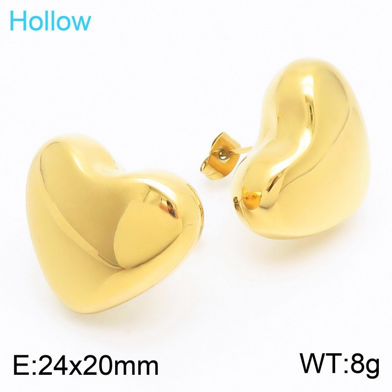 1:Gold earrings ke115679-kfc