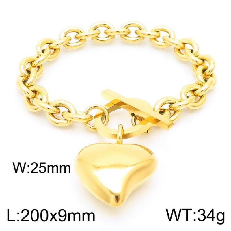 1:Gold bracelet KB163133-K