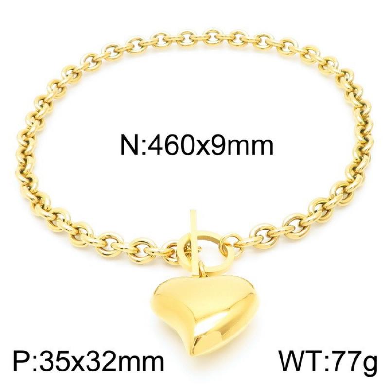 2:Gold necklace KN230527-K