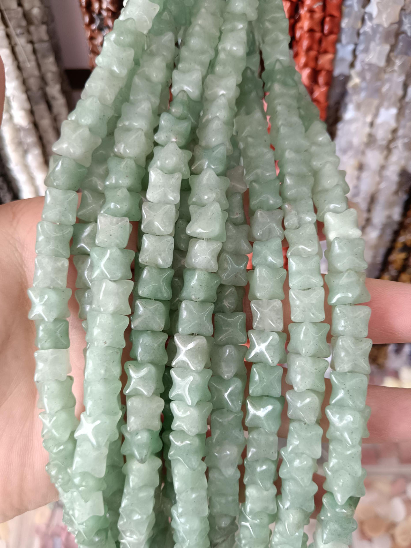 3 Green Aventurine