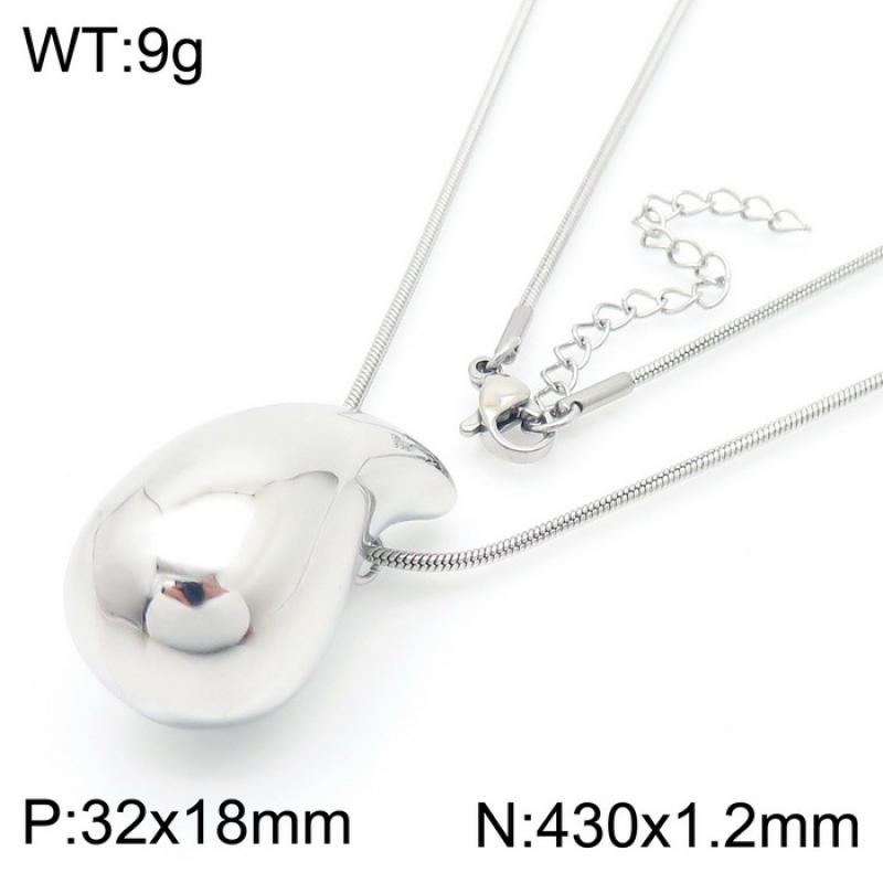 27:Steel Necklace KN282293-KFC