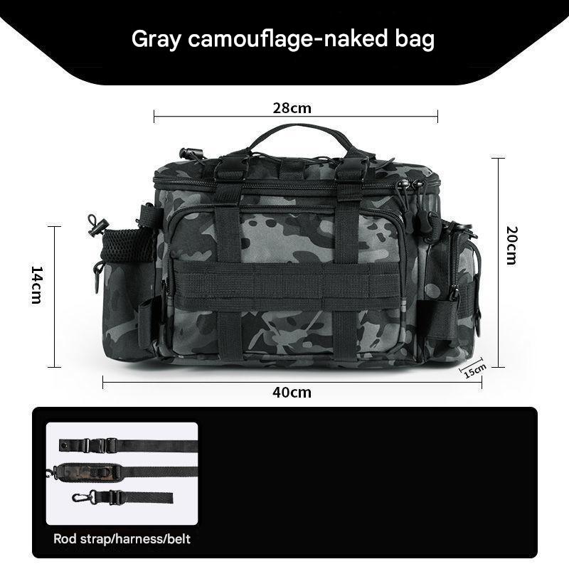 Gray camouflage [bare bag]]