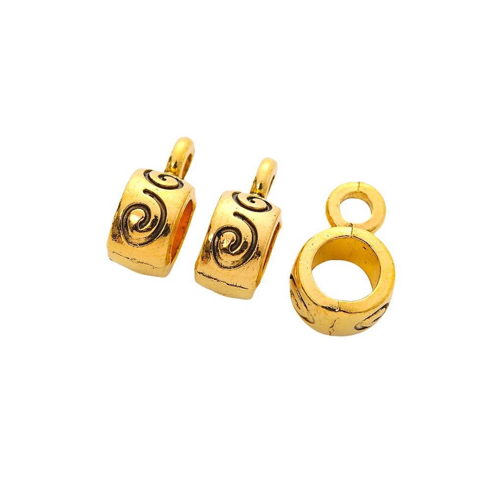 4 antique gold color