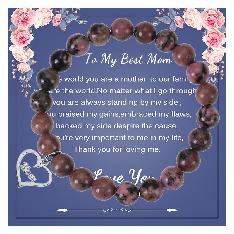 Rhodonite To My Best Mom