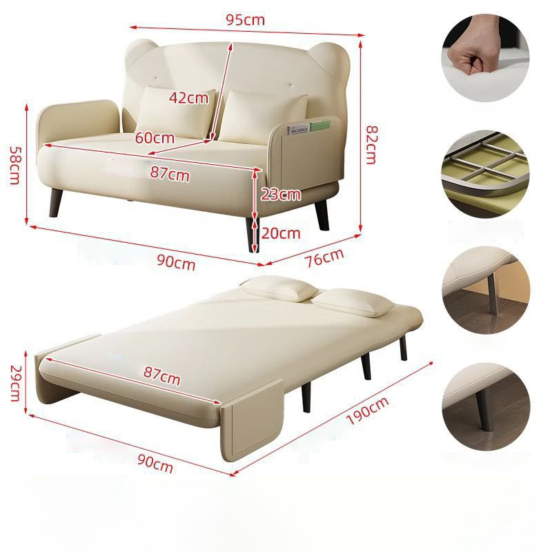 Sponge version [width 80] cat scratch cloth off-white