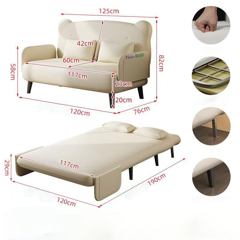 Sponge version [width 120] cat scratch cloth off-white