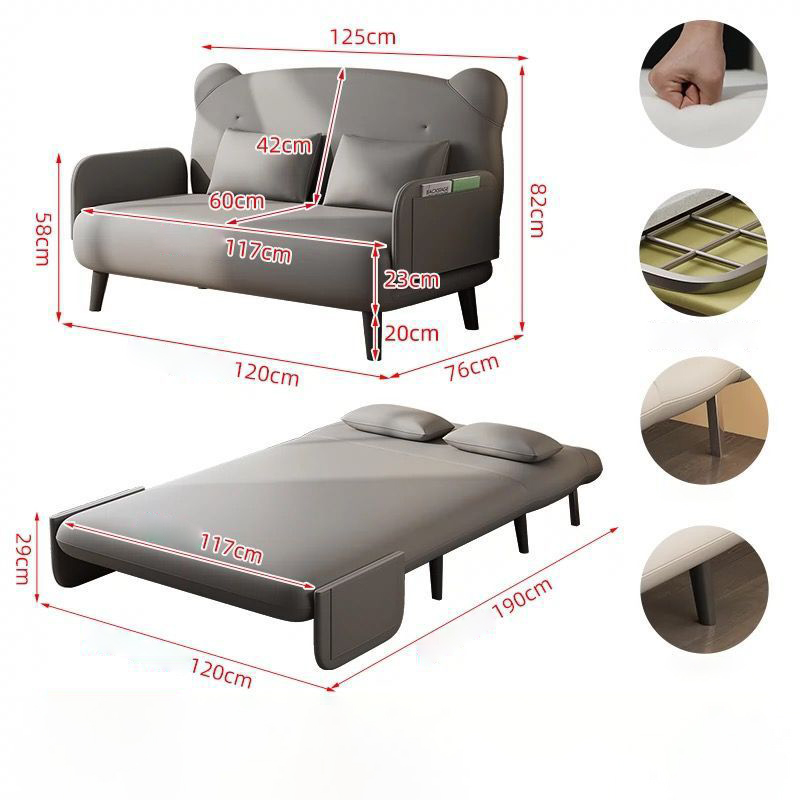 Sponge version [width 120] cat scratching cloth gray