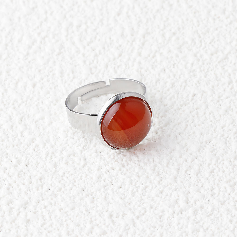 1 red agate