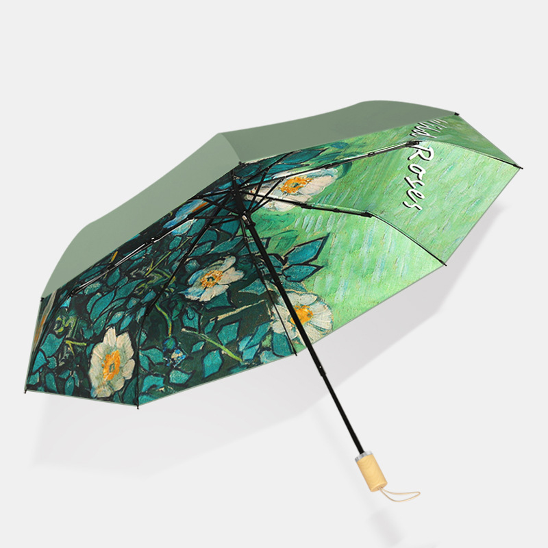 Dark Green Colored Gum] Field Rose