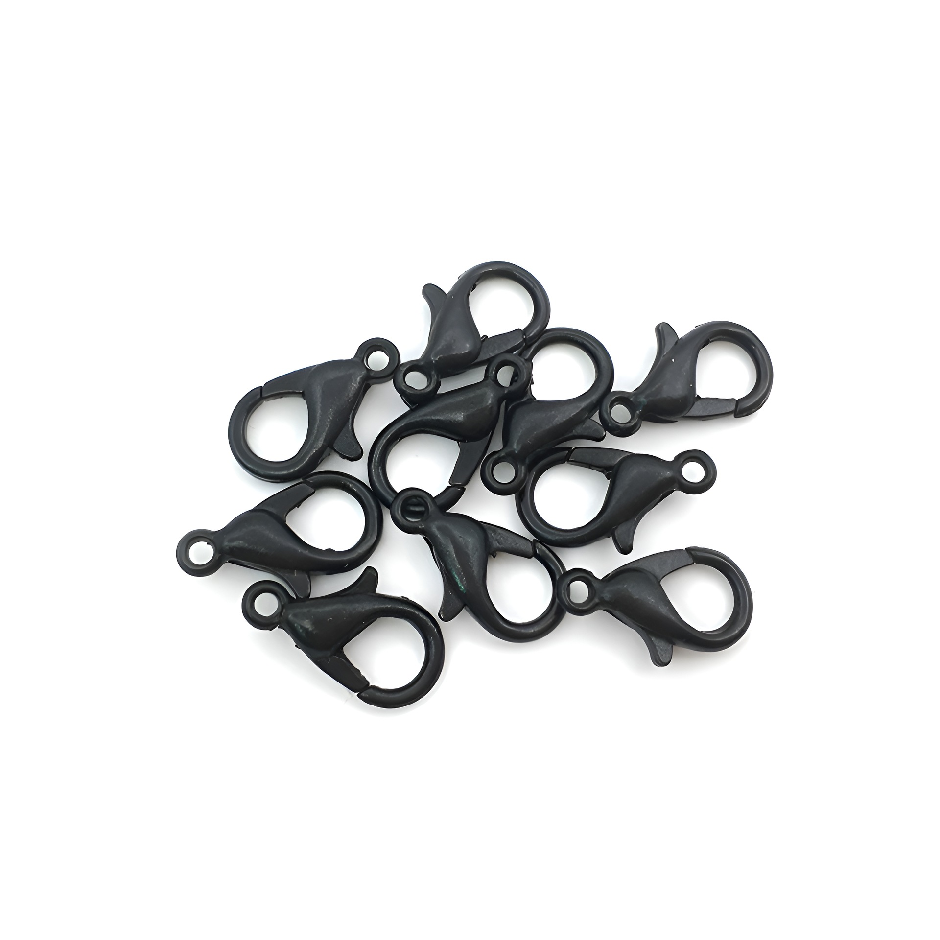 7:1 swimming black lobster clasp 7x12mm-9290-0.3g