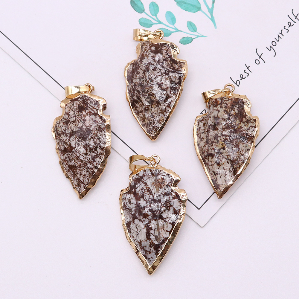 3:Brown flower stone