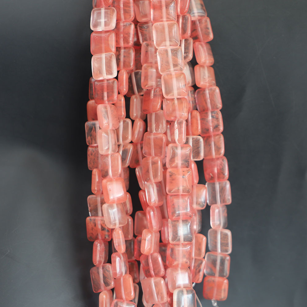 13:西瓜红  樱桃石英