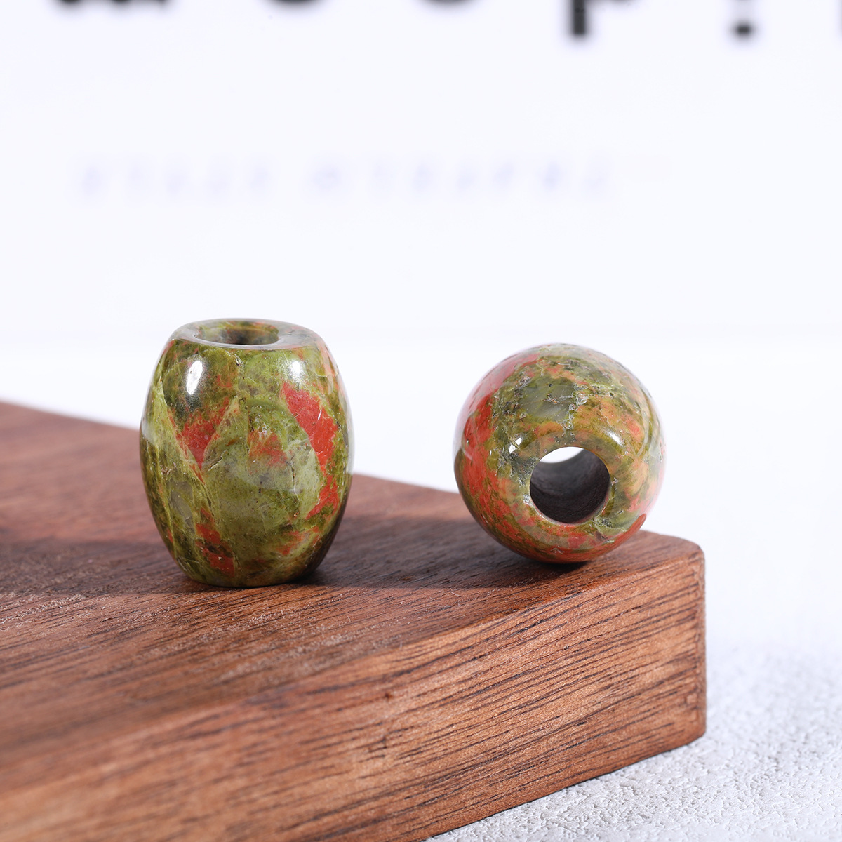 17:Flower green stone (single)