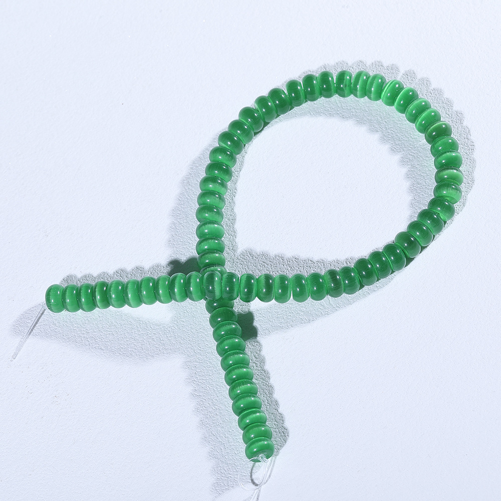 1:Dark green: 67pcs/string