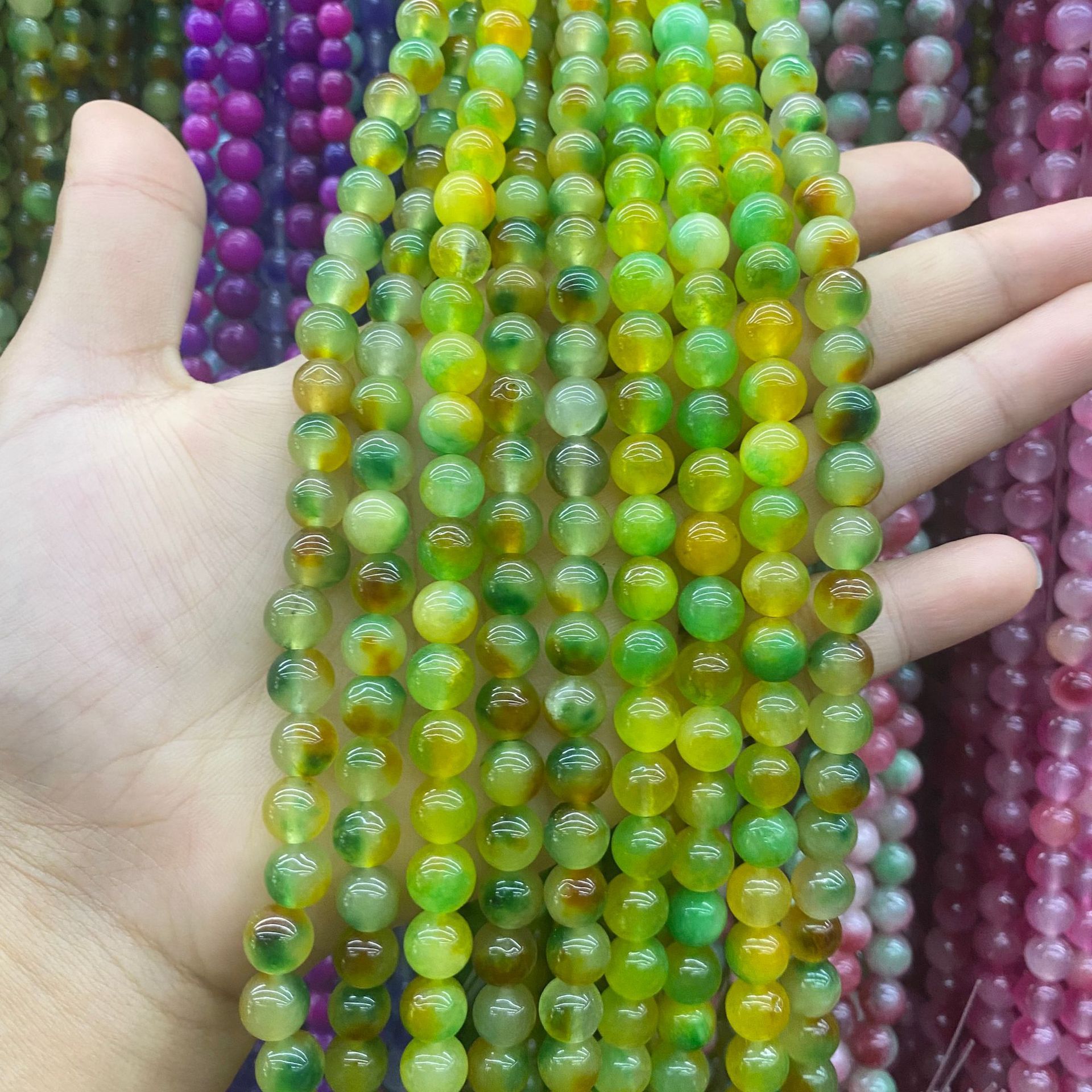 6:Floating flower chalcedony 6