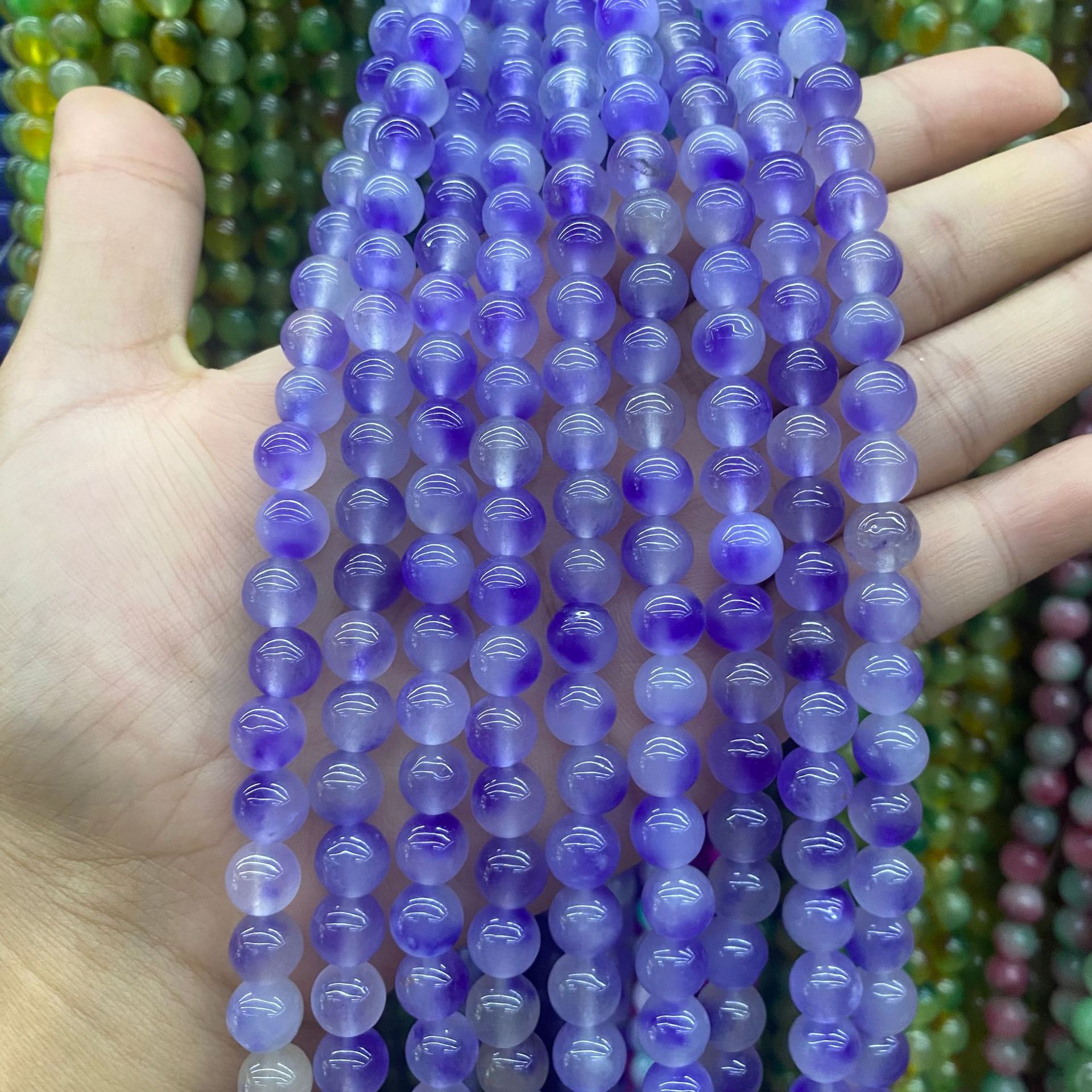 7:Floating flower chalcedony 7