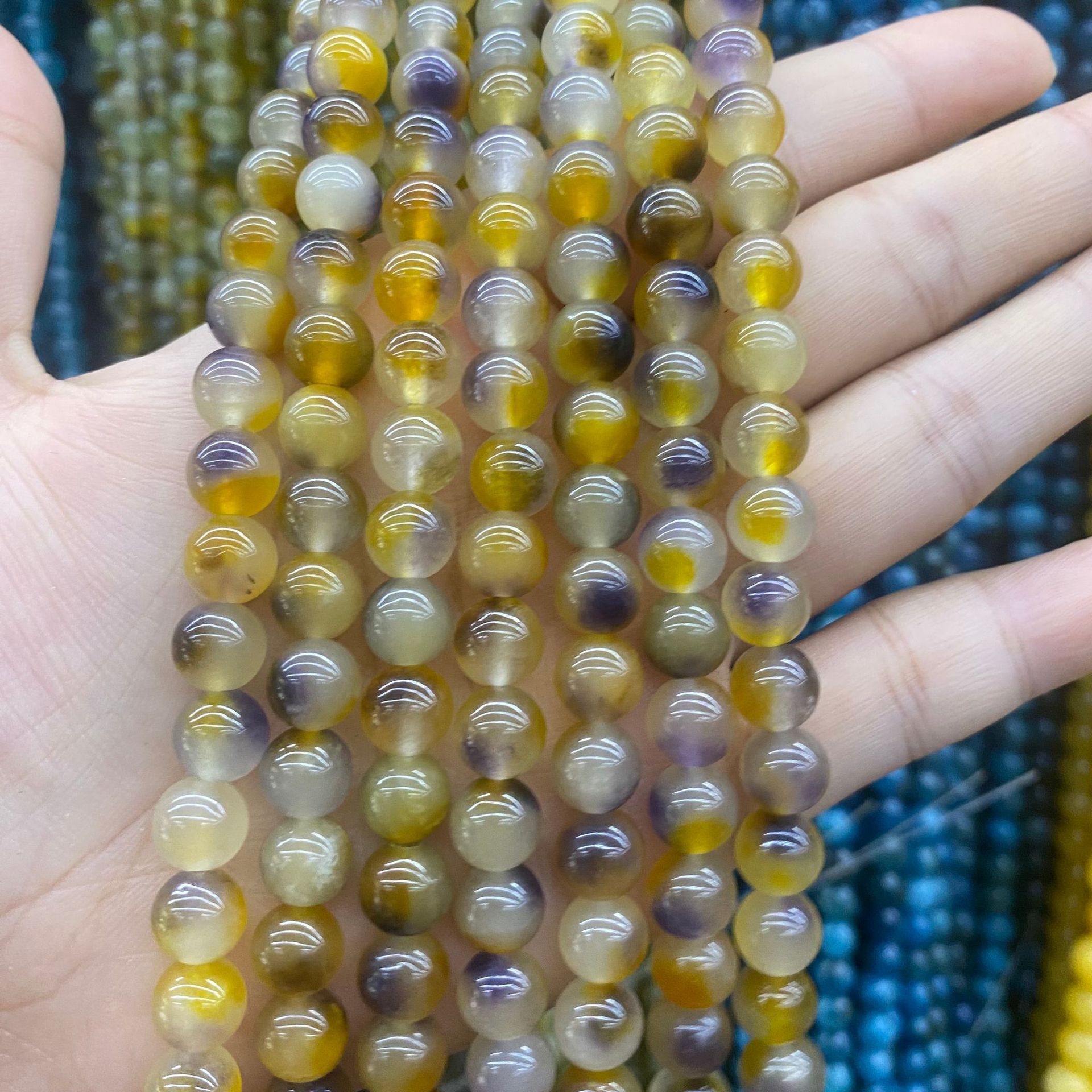 9:Floating flower chalcedony 9