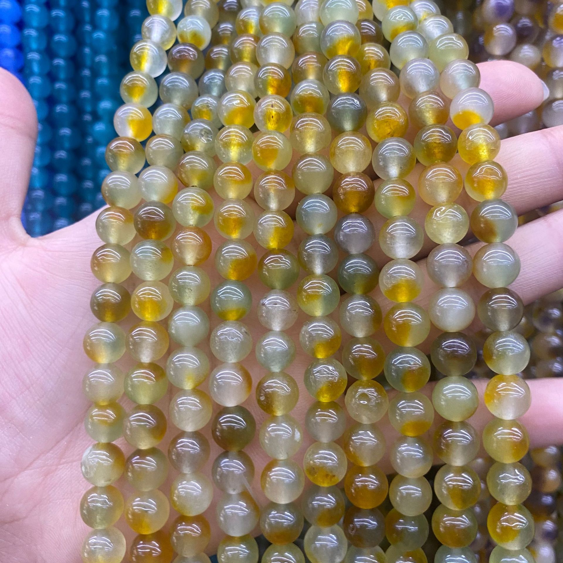 10:Floating flower chalcedony 10