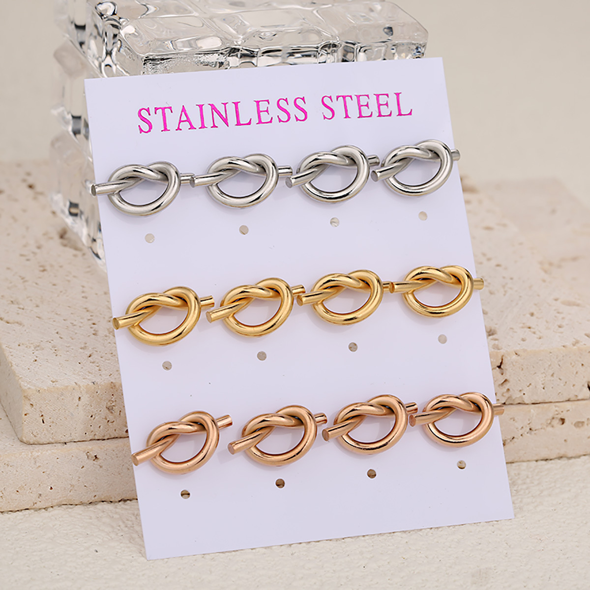 silver-gold-rose gold color