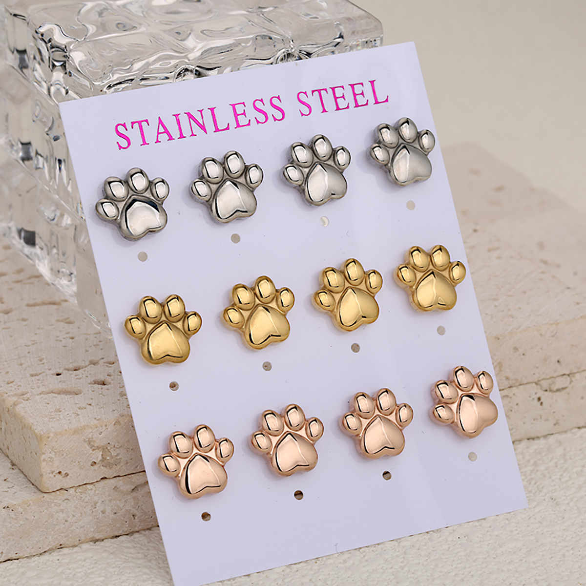 silver-gold-rose gold color