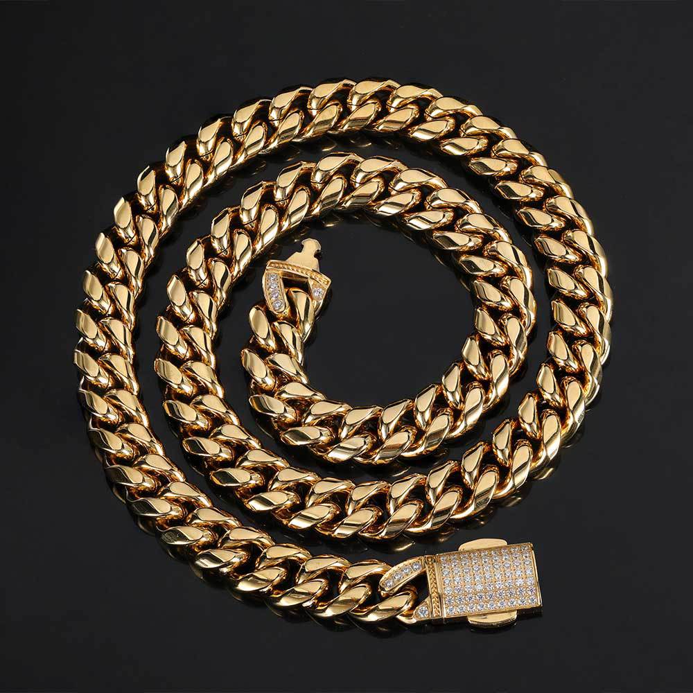 Gold (width 12mm) 16 inches