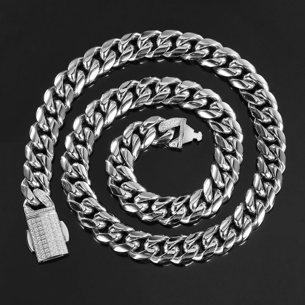 Steel color (width 12mm) 16 inches