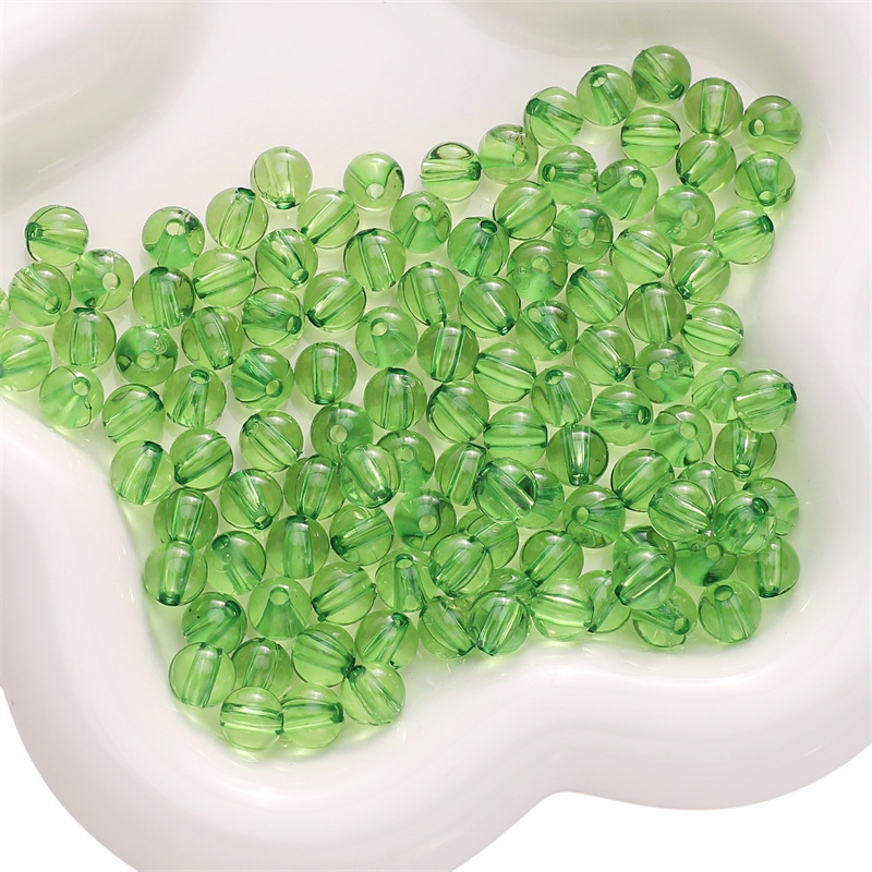 Dark green 6mm 200 pieces/pack