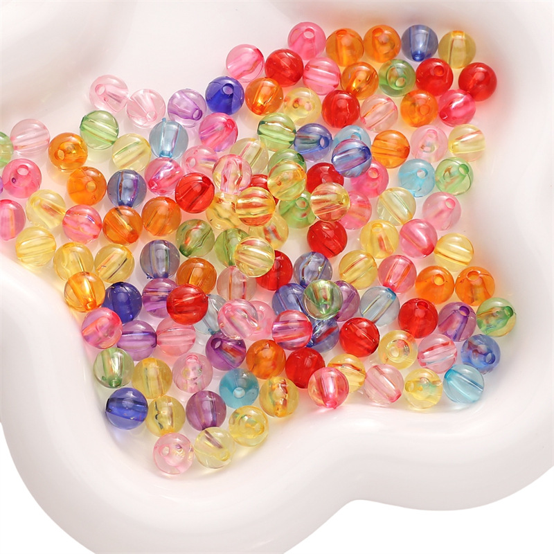 Randomly mixed colors 10mm 50 pieces/pack