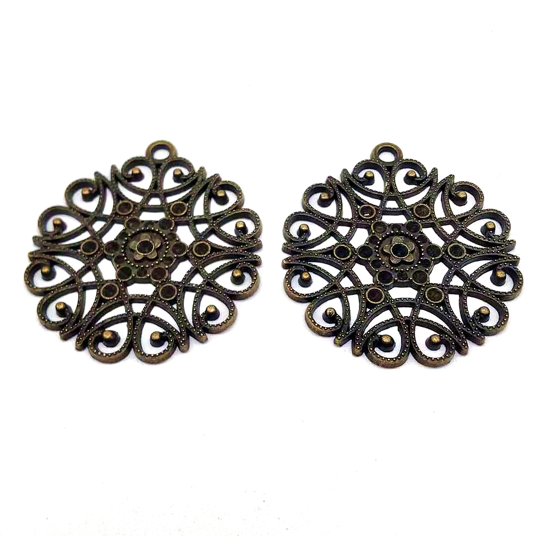 1 antike Bronzefarbe