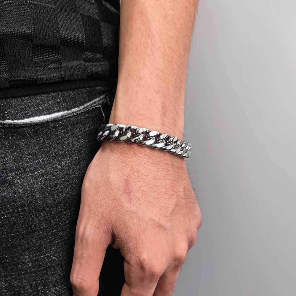 Steel color (width 11mm) 7 inches