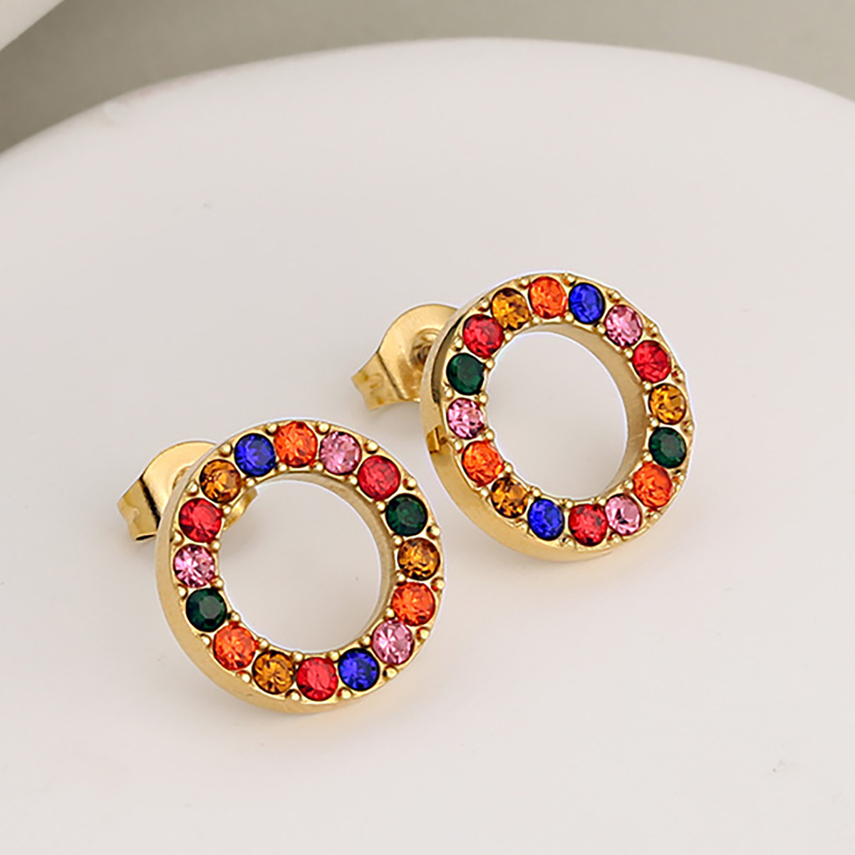 Gold - Colored stone