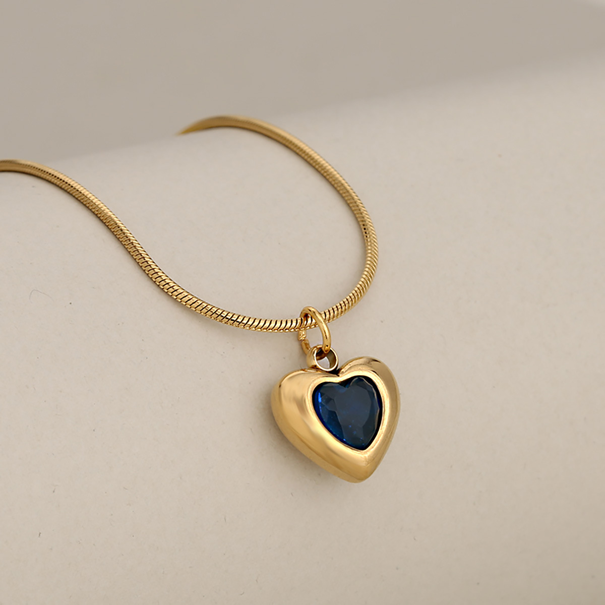 Gold - Blue stone