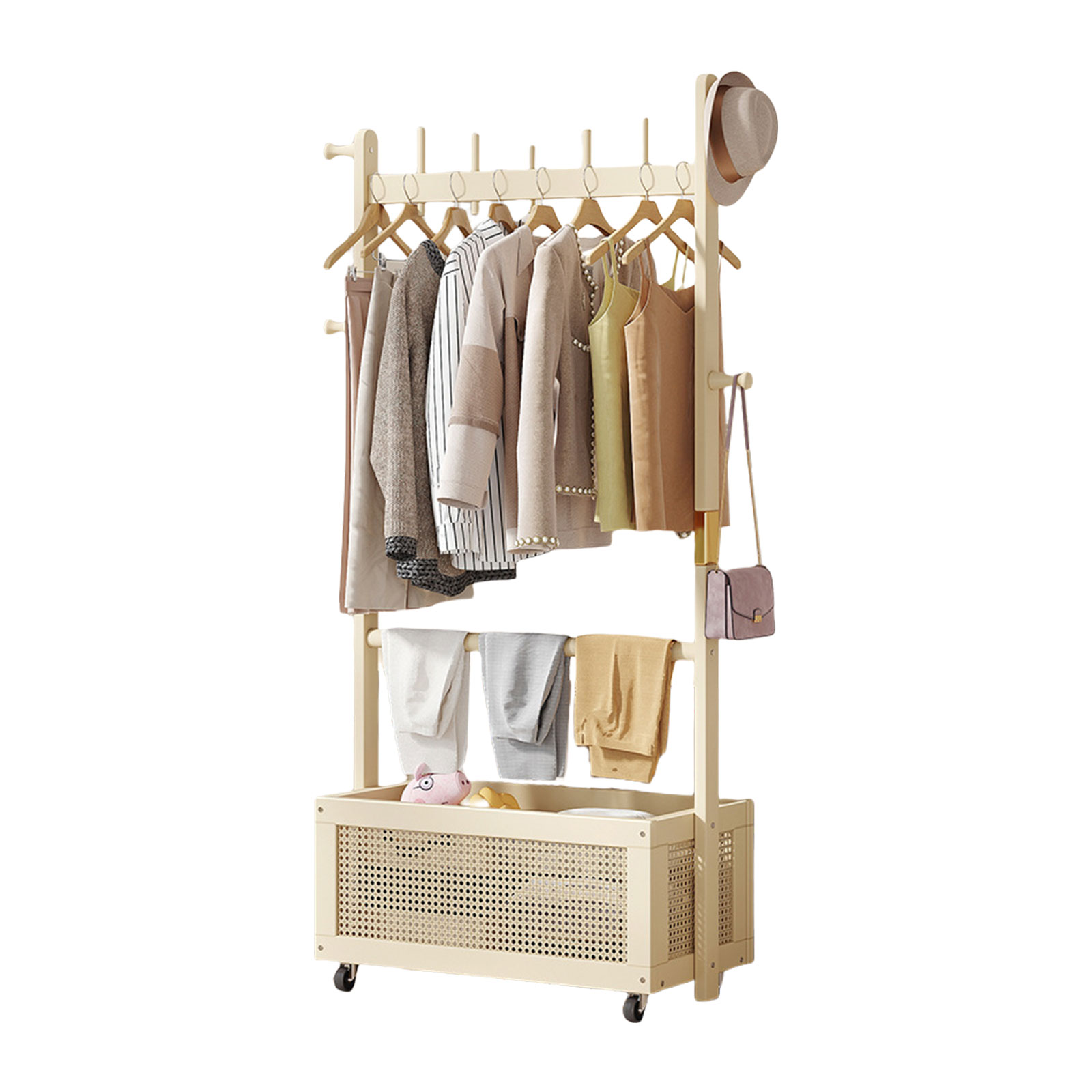 Key 70 coat rack [cream white]