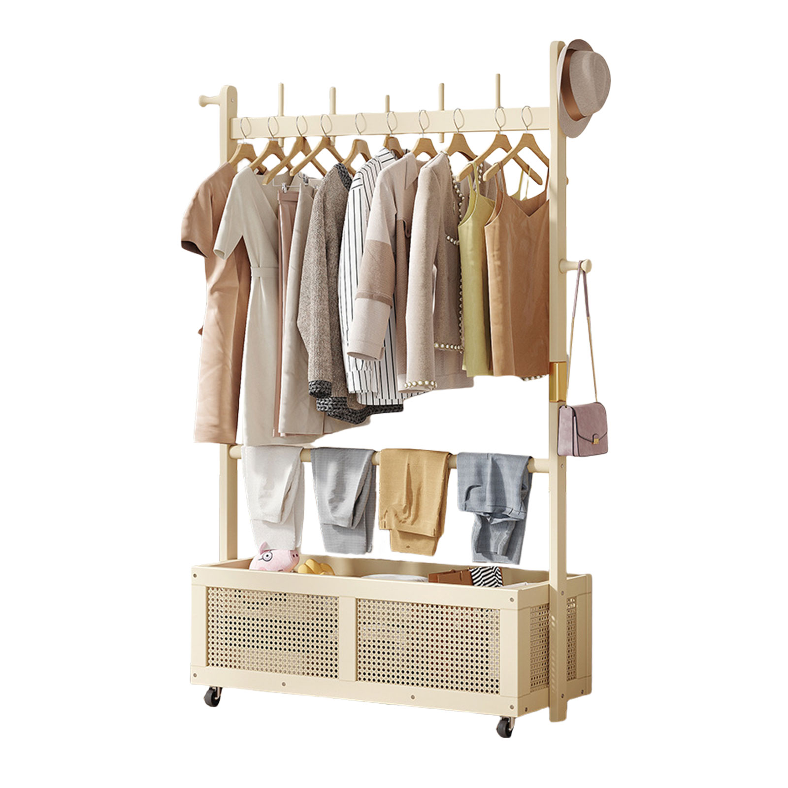 Key 100 coat rack [cream white]