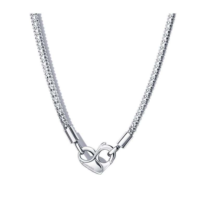 2:silver necklace