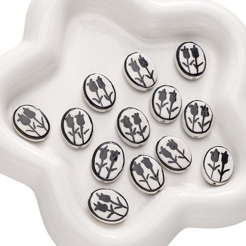 2:Black 16x20mm 1 piece/pack