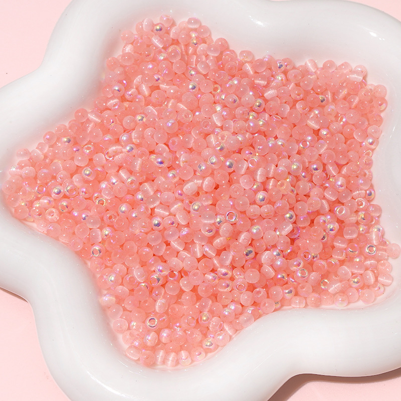 6:Rose pink 4mm 10g/pack about 150 pieces