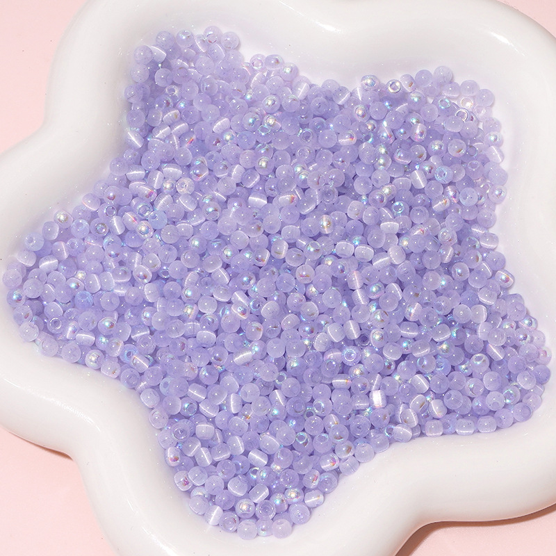 10:Lake blue 4mm 10g/pack about 150 pieces